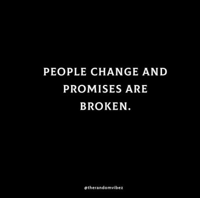 Broken Promises Quotes