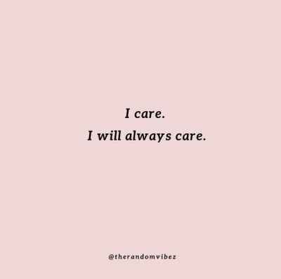 Caring Too Much Quotes