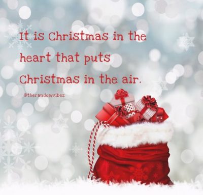 Christmas Positivity Quotes