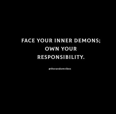 Fighting your Demons Quotes
