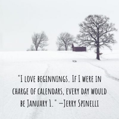 Inspirational January Quotes