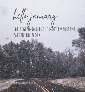 Inspiring January Picture Quotes