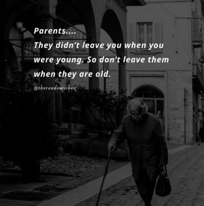 Love Your Old Parents