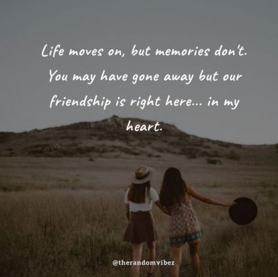 Missing Friends Quote