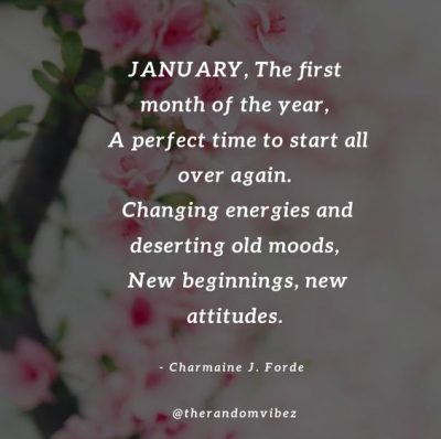 Positive January Quotes