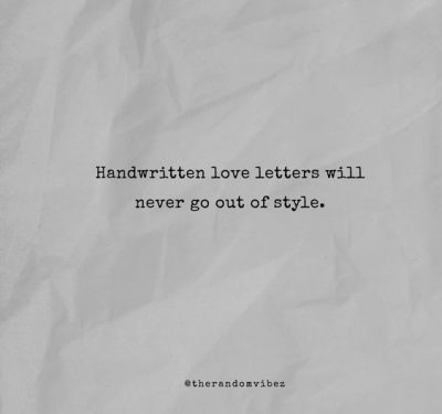 Quotes About Writing Letters