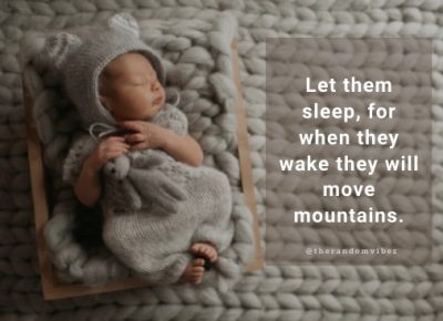 Sleeping Baby Quotes Images