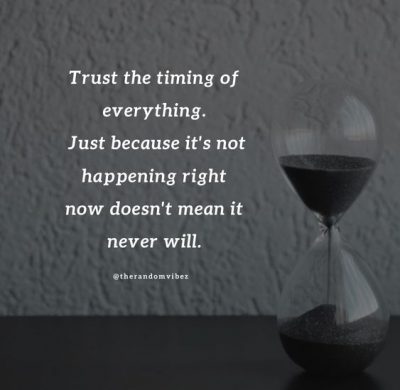 Time Is Everything Quotes