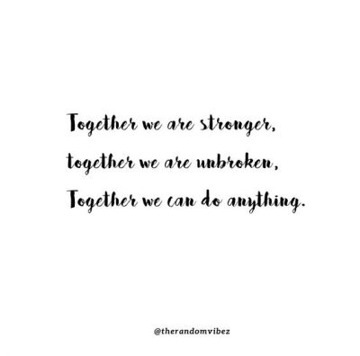 We Are All In This Together Quotes COVID