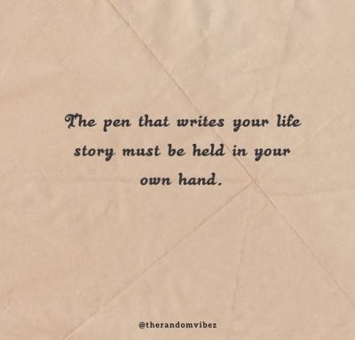 Write Your Own Story Quotes