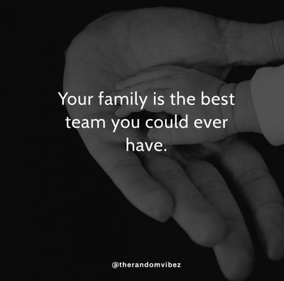 Your family is a circle of strength and love