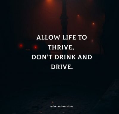 Drunk Driving Quotes Sad