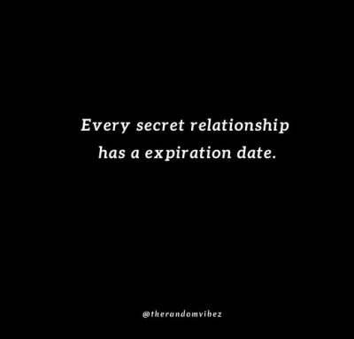 Hidden Secret Relationship Quotes