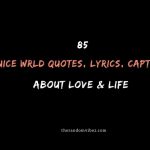 Juice Wrld Quotes, Lyrics, Captions