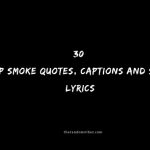 Top 30 Pop Smoke Quotes, Captions And Song Lyrics