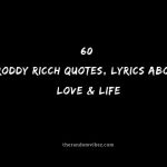 Top 60 Roddy Ricch Quotes, Lyrics About Love & Life