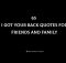 65 I Got Your Back Quotes For Friends And Family