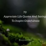70 Appreciate Life Quotes And Sayings