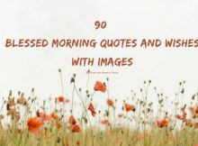 90 Blessed Morning Quotes And Wishes With Images
