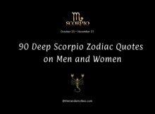 90 Deep Scorpio Zodiac Quotes on Men and Women