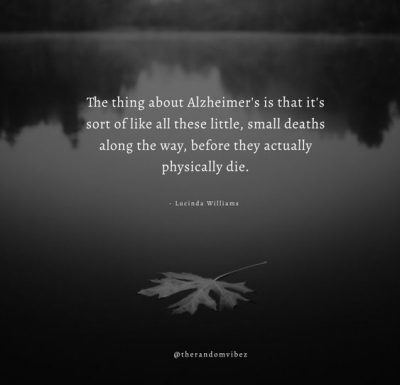 Alzheimer Quotes Images