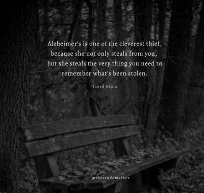 Alzheimer's Sayings