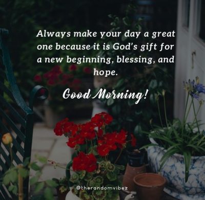 Beautiful Blessed Morning Quotes