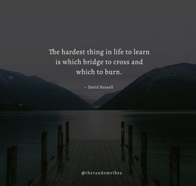 Burning Bridges Quotes Images