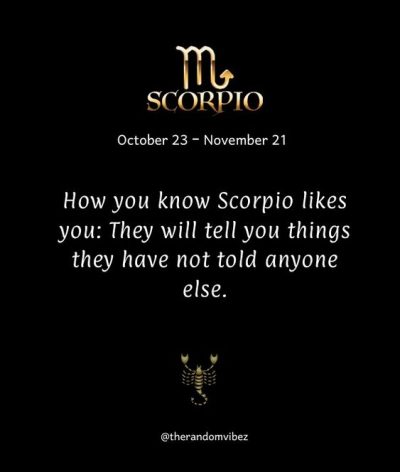 Dark Scorpio Quotes