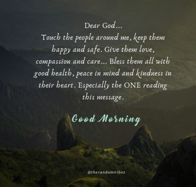 Good Morning Spiritual Prayers