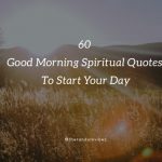 Good Morning Spiritual Quotes With Images