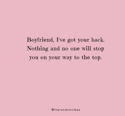 Got Your Back Quotes Boyfriend