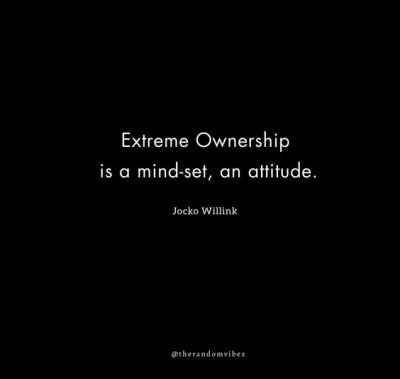 Jocko Willink Extreme Ownership Quotes