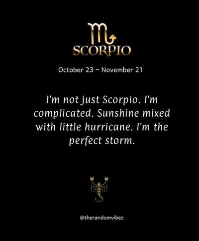 Scorpio Horoscope Quotes