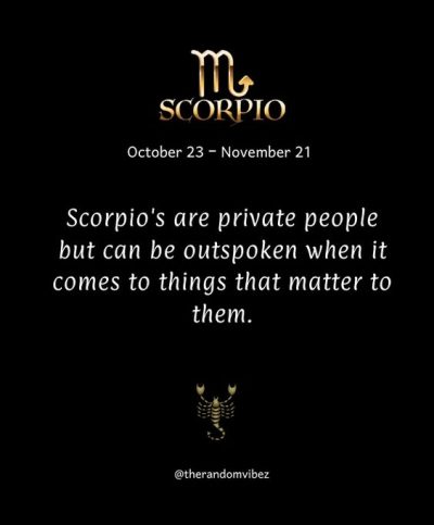 Scorpio Sun Sign Quotes