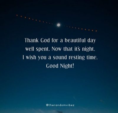 Spiritual Good Night Quotes Images
