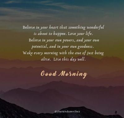 positive good morning spiritual quotes