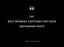 120 Best Monday Captions For Your Instagram Posts