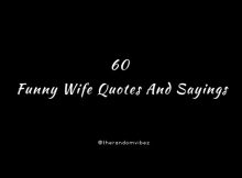 60 Funny Wife Quotes And Sayings