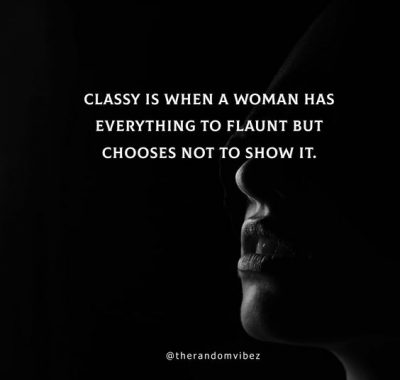 Classy Quotes About Women