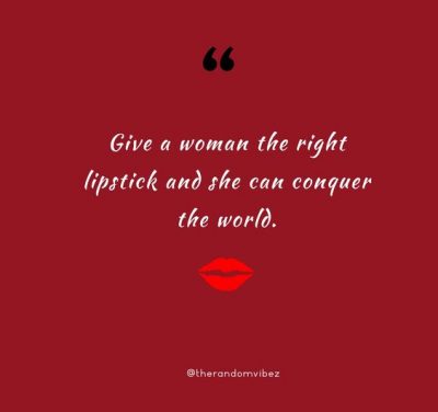 Famous Red Lipstick Quotes