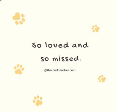 Grieving Quotes For Loss Of Dog