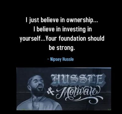 Hustle and motivate nipsey hussle quotes