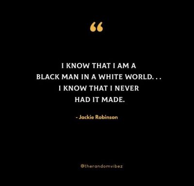 Jackie Robinson Quotes Black History