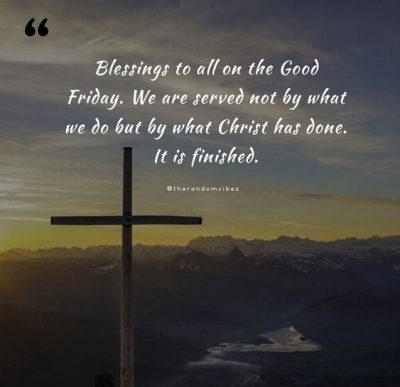 Jesus Good Friday Blessings