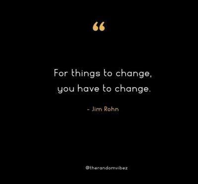 Jim Rohn Quotes About Change
