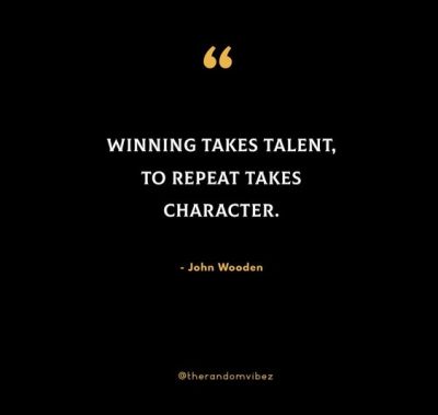 John Wooden Quotes About Character