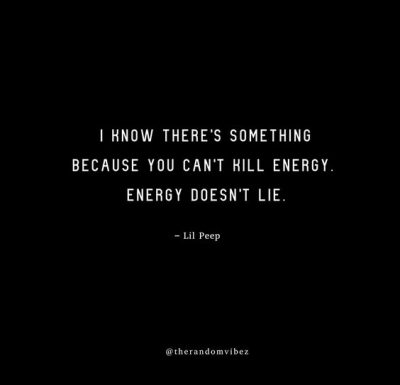 Lil Peep Energy Quotes