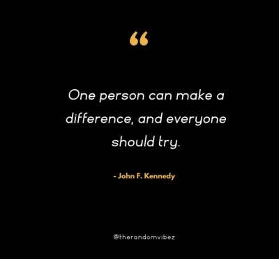 Making A Difference Quote