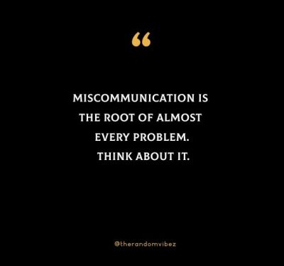 Miscommunication Quotes Images